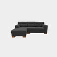 thumbnail image 1 of Sala Esquina Genesis Normal Curri Black - DC Inlab Muebles Modelo D, 1 of 2