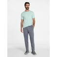 thumbnail image 2 of Athletic Works Men's and Big Men's Slim Knit Pants, 30" Inseam, Sizes XS-5XLT, 2 of 5