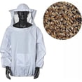 thumbnail image 2 of Equipo de protección del traje del delantal con el sombrero anti abeja profesional para el apicultor de la apicultura Rojo Verde  Cocina, Decoración y Otros, 2 of 5