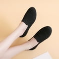 thumbnail image 5 of Caqnni Women's Sparkly Flats Shoes Shiny Mesh Loafers Shoes Soft Mary Jane Shoes (Black,6.5), 5 of 7
