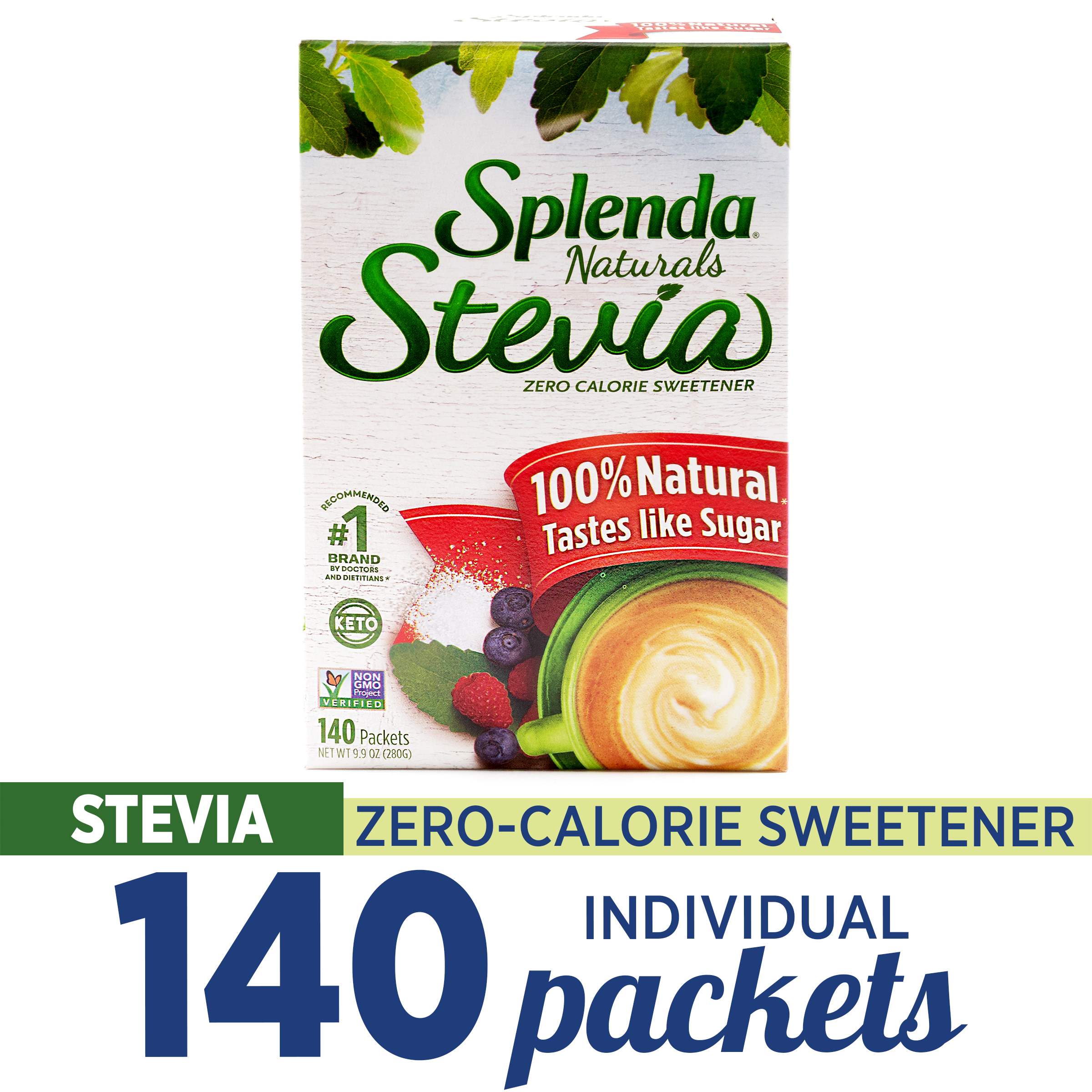 Splenda Naturals Stevia Sweetener, 140 Packets