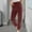 Wine, variant on Simua Womens Corduroy Pants Drawstring Elastic Waist Casual Wide Leg Trousers with Pockets