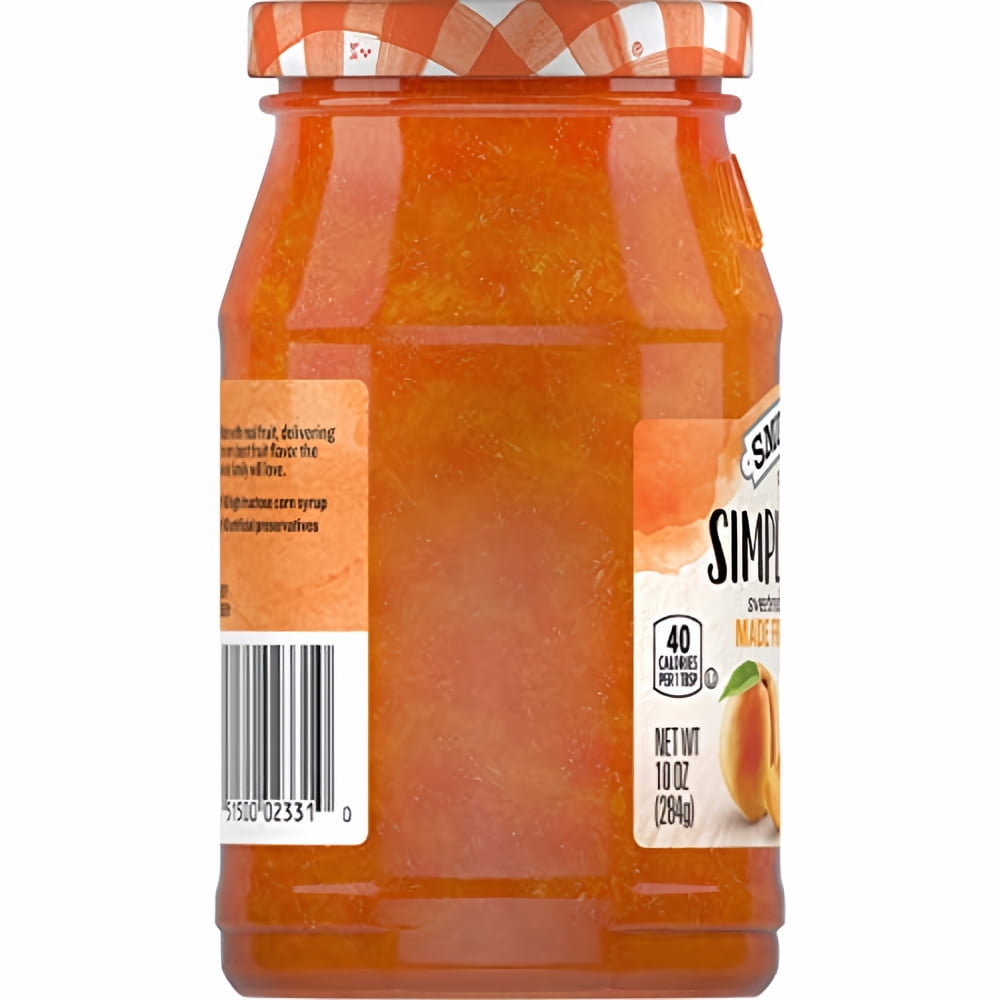 Smucker's Simply Apricot Spread, 10-Ounce (Pack of 6)