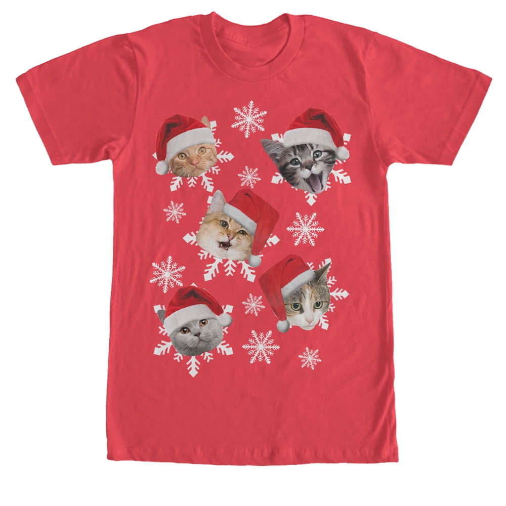 walmart christmas cat shirt