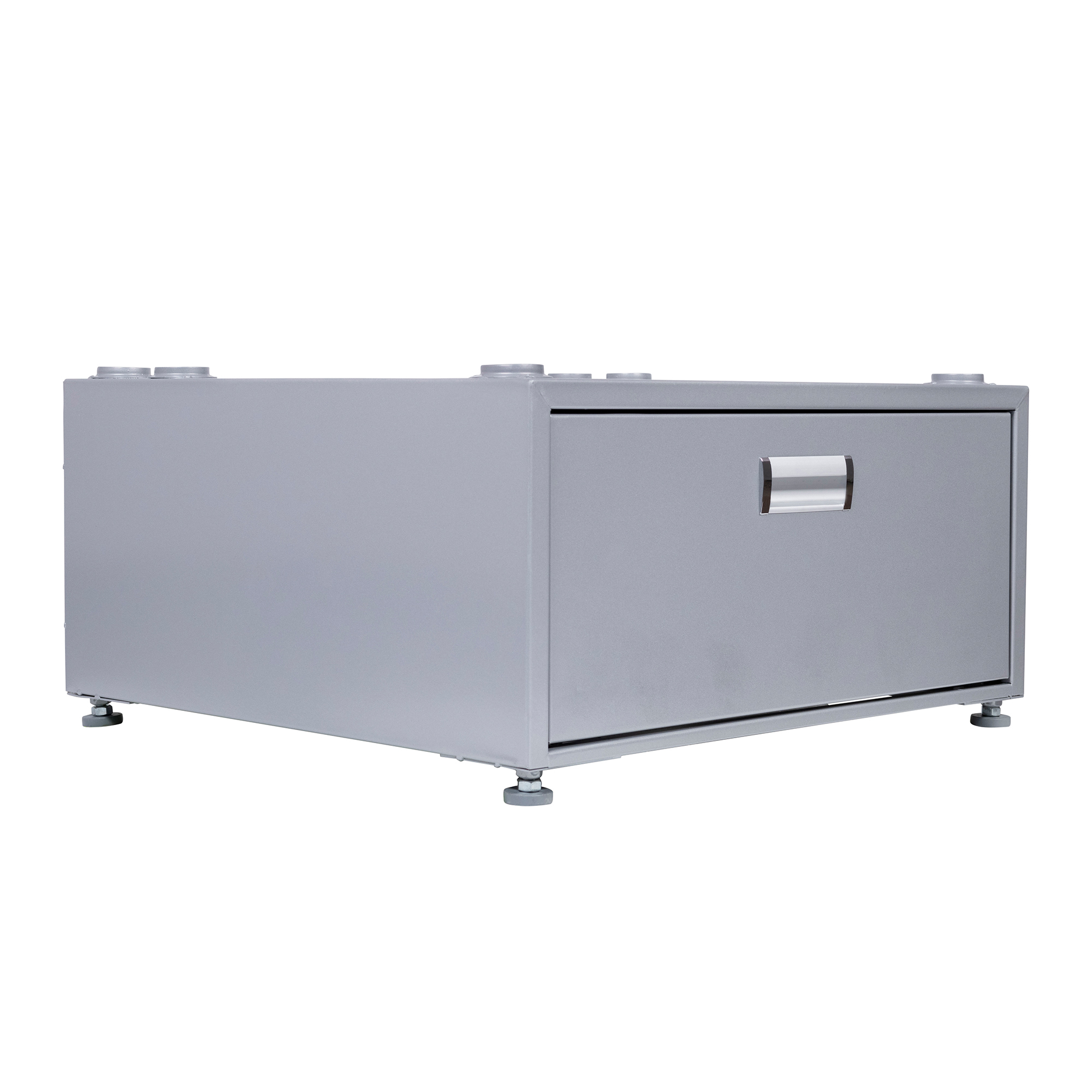 Equator 24in Laundry Pedestal 11in tall + Rollout Storage Drawer Adjustable feet