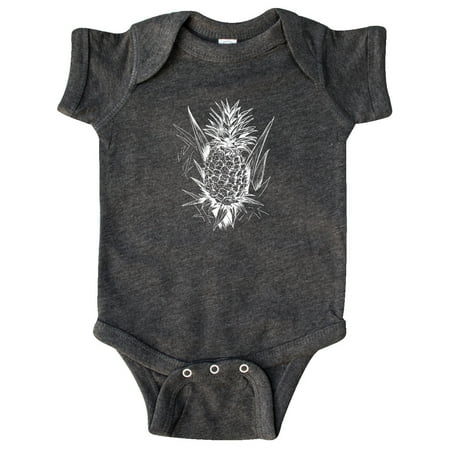 

Inktastic Unpicked Pineapple in White Gift Baby Boy or Baby Girl Bodysuit