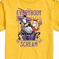 thumbnail image 3 of The Nightmare Before Christmas - Everybody Scream - Men's Short Sleeve Graphic T-Shirt, 3 of 5