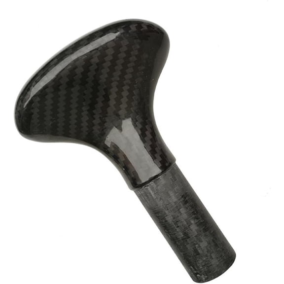 ABCISI Paddle Handle for Stand-up Paddle, T-Curved Ergo Handle, Carbon Fiber Palm Handle Replacement for Convert Your Kayak Paddle into a Single Oar