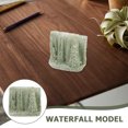 thumbnail image 6 of WEUVEB Dark Grey Resin Waterfall Ornament for Home Decor, Simulation Water Feature , Indoor Outdoor Decoration, 6 of 9