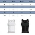 thumbnail image 2 of Lilvigor Men Body Shaper Compression Shirts Slimming Vest Tummy Control Underwear Girdle Waist Slimmer Shapewear, 2 of 9