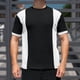 thumbnail image 5 of Ceisia Men's Spring Gift Casual Color Blocked Round/Crew Neck Short Sleeve Shirt - Comfortable Daily Outdoor Wear, 5 of 8