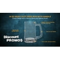 thumbnail image 3 of Glass Beer Mugs by ARC 14 oz. Set of 10, Bulk Pack - Great for Octoberfest, Pub, Restaurant - Clear, 3 of 5