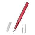 thumbnail image 1 of Almencla Model Scriber Chisel Engraving Tool Ergonomic Lightweight Model Chisel Line Scriber for Carving Engraved Line Modeling Hobby Red, 1 of 8