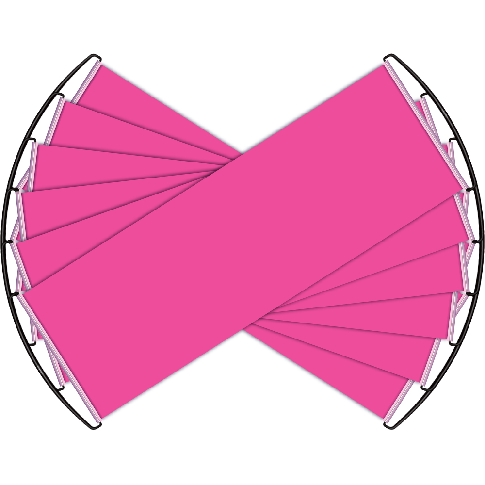 ZipSign Dry Erase Banner Rolls Itself Up, Unrolls to 9.5” x 27