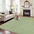 thumbnail image 3 of 5x7 Area Rugs for Living Room, Vintage Sage Green Non Slip Area Rugs for Kitchen Bedroom Entryway, Farmhouse Retro Beige Solid Color Washable Carpet Runner Rug Floor Mats for Bedroom Home Decor, 3 of 9