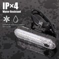 thumbnail image 5 of Paquete de 4 luces traseras Led para bicicleta, luces traseras ultrabrillantes para bicicleta, retroiluminación para casco de ciclismo, estroboscópica de advertencia de seguridad JM JM, 5 of 5