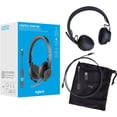 thumbnail image 4 of Logitech Zone 900 Headset - Stereo - USB Type A - Wireless - Bluetooth - 98.4 ft - 30 Hz - 13 kHz - Over-the-head - Binaural - Ear-cup - MEMS Technology, Omni-directional, Noise Cancelling Microphone, 4 of 8
