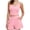 Pink, variant on Luvrsol Sets for Women Casual Comfortable Solid Sleeveless Summer Sweatsuit with Pocket, Size S-2XL