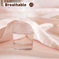 thumbnail image 4 of Hyde Lane Linen Sheets Full Size - Organic Linen Cotton Sheet Set, Luxury French Flax Cotton Blend Sheets for All Seasons - Soft & Breathable, 4 Pcs (Full, Pink), 4 of 16