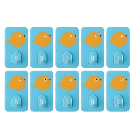 

Bobasndm Holder Hook Durable 1 Set Strong Bearing Capacity Wall Mount Home Hook Self Adhesive Attractive for Hotel