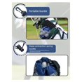 thumbnail image 4 of Portable Golf Ball Storage Bag Large Capacity Golf Storage Pouches Nylon Meshes Bag for Baseball, Tennis Balls, 4 of 11