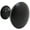 Matte Black, variant on Classic Cabinet Knob, 1-1/8 Inches, Vintage Bronze by Stone Harbor Hardware