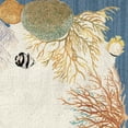 thumbnail image 3 of Milliken Guy Harvey Area Rug SEA FANS Sea Fans Blue Modern, 7' x 10', 3 of 5