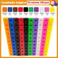 thumbnail image 2 of Juguetes Ninas Y Montessori Cubos Didactico100pcs+pegatina Xtellar multicolor, 2 of 4