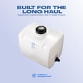 thumbnail image 4 of RTS Plastics Rotomolded Polyethylene PCO-30 Gallon Tank for Water and Non-Flammable Liquids with Molded Grad Strip and Siphon Elbow, 4 of 8