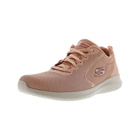 Skechers Womens Ultra Flex Free Spirits Pink Ankle High Mesh Training Shoes 75m