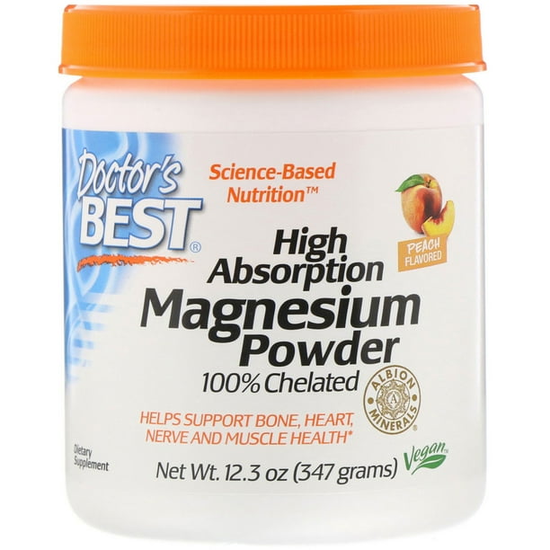 Doctor's Best High Absorption Magnesium Powder 100 Chelated with