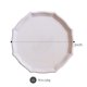 thumbnail image 3 of Plato de Madera de Colores Sunnimix Bandeja para Servir Postres y Aperitivos Rosa Claro 31cm, 3 of 8