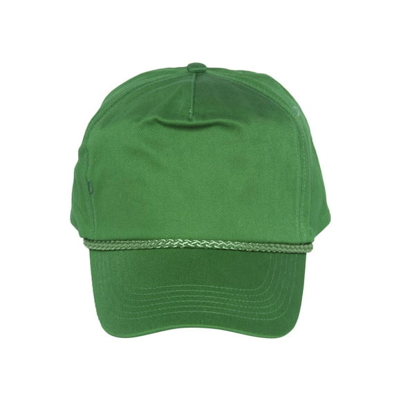 Cotton Twill Golf Cap - Kelly