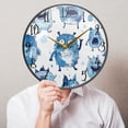 thumbnail image 5 of Acrylic Circular Clock 11.9x11.9 Inch Circular Clock Decorative Clock Creative Clock Dual-Purpose Clock Wall Clock Clock Decorate Your Space Little Blue Cartoon Monsters Cute, 5 of 9