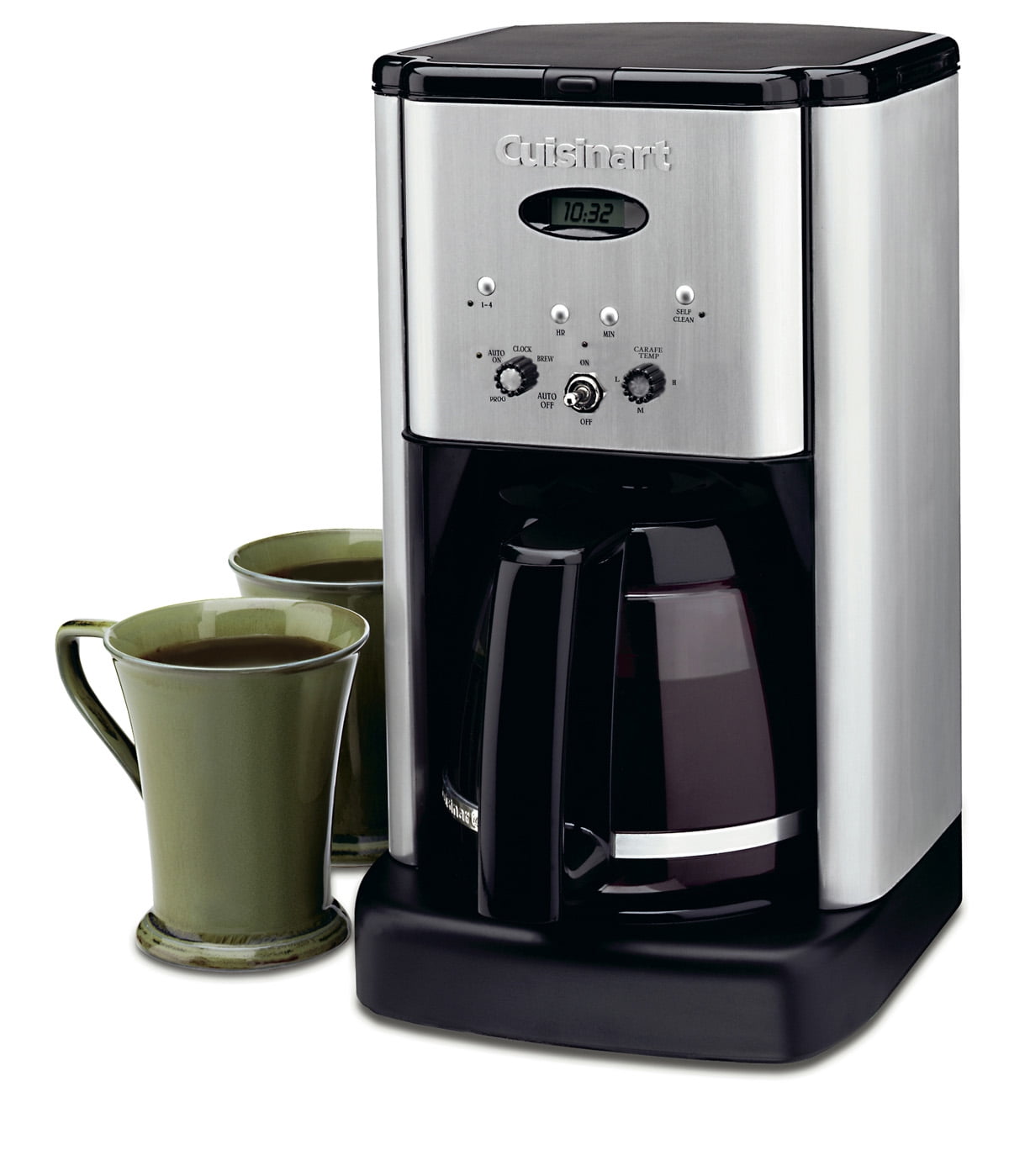 Cuisinart 12-Cup Programmable Silver Coffee Maker with Built-In Timer  DCC-3400P1 - The Home Depot