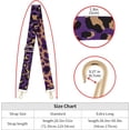 thumbnail image 4 of LAICAIW Wide Shoulder Strap Adjustable Replacement Belt Guitar Style Crossbody Bag Handbag Strap Multicolor Canvas Straps(wide:1.97"(5CM)) (Leopard12), 4 of 5
