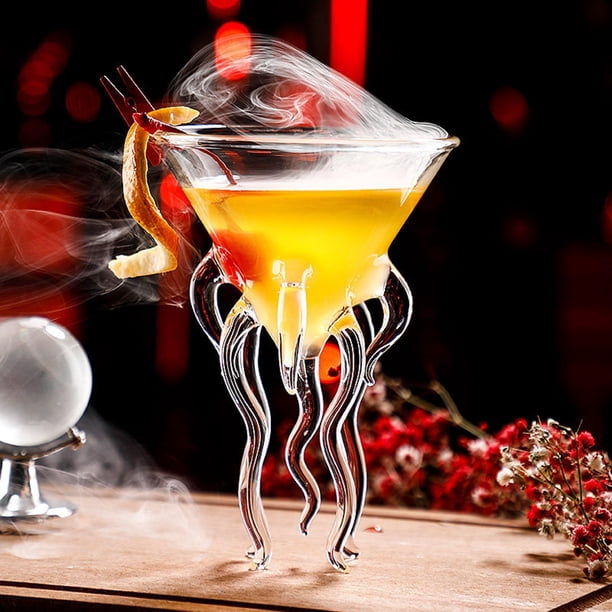 Copa de cóctel creativa, copas para beber, copa de champán, copa de copa de Martini para uso doméstico, KTV, Bar, Club, decoración de para 250ml BLESIY Copas de vino de champán