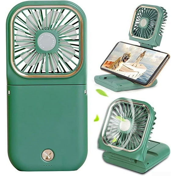 Portable Mini Handheld Fan,3 Speeds Personal Neck Cooling Small Fan for Women Travel Outdoor