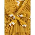 thumbnail image 6 of Bagilaanoe Newborn Baby Girl Summer Rompers Daisy Print Sleeveless Bodysuits 3M 6M 12M 18M 24M Infant Ruffles One Piece Jumpsuit, 6 of 7