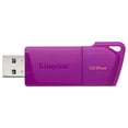 thumbnail image 2 of Kingston USB DataTraveler Exodia M, Capacidad: 128GB, USB-A 3.2 Gen 1, Color: Morado Neon, SKU: KC-U2L128-7LP, 2 of 4