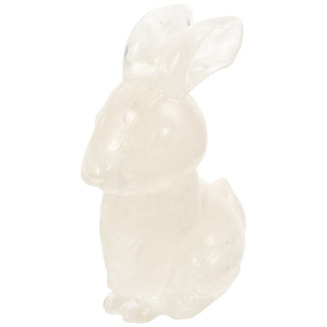 Figura de conejo única, figura artística de conejo, decoración de Pascua