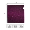 thumbnail image 4 of Bingfone Dark Purple Glitter Magnetic Mailbox Cover Standard Size for Garden Yard Outdoor Decorations-25.5x21 in, 4 of 7