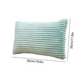 thumbnail image 3 of Openpig Soft Stripe Decorative Lumbar Pillow Cover Solid Corduroy Textured Euro Oblong Cushion Case for Couch Bedroom Sofa, 12x20 Inch, 3 of 6