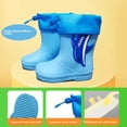 thumbnail image 3 of Botas de lluvia para niños con bonitos dibujos, impermeables, antideslizantes, cubrezapatos para guardería, botas de goma grandes para niños, 3 of 5
