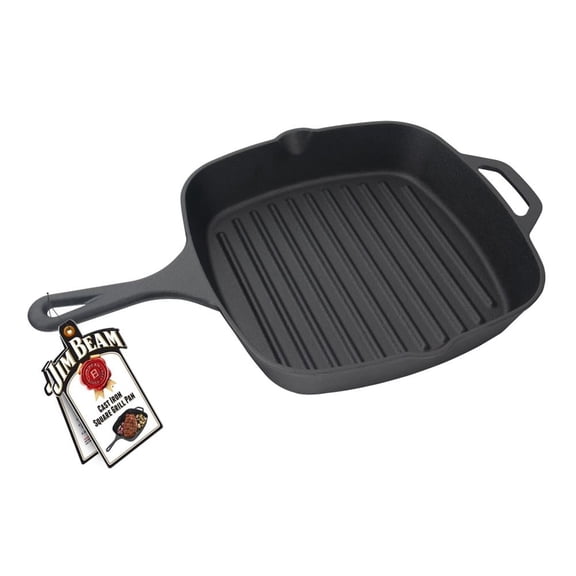 Sartén Jim Beam Grill Cuadrado Negro