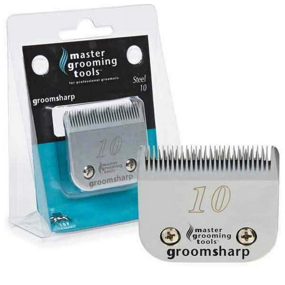 Groom Sharp Stainless Steel Clipper Blades Professional Grade Dog Pet Grooming (10)