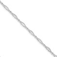thumbnail image 1 of 14K White Gold Diamond Bracelet 7 Inch "Bracelets, 1 of 1