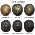 thumbnail image 7 of Mens Hairpiece LYRICAL HAIR Human Hair Replacement System Durable Thin Skin PU Injected Toupee Hair Wigs for Men, 7 of 7