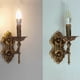 thumbnail image 4 of Wosthever Luz de montada en la pared, lámpara de pared de estilo europeo, herramienta de iluminación decorativa para sala de estar, pasillo, Iluminación y accesorios Negro Wosthever HA072998-01, 4 of 6