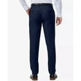 thumbnail image 3 of Men’s Haggar® Premium Comfort Flex-Waist Slim-Fit Stretch Flat-Front Dress Pants Color: Blue Size: 33X30, 3 of 4